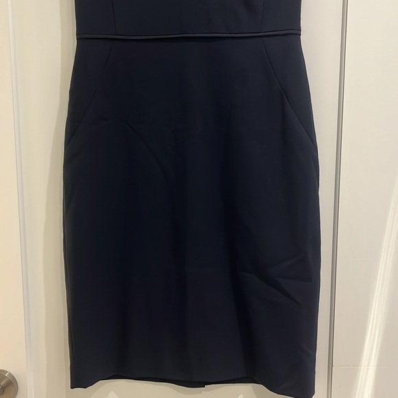 Navy Blue Ann Taylor Shift Dress - Picture 3 of 5